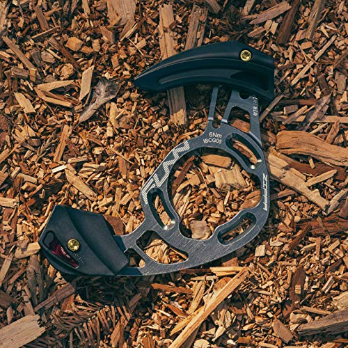 Funn Zippa AM Chain Guide, ISCG05 Interface, BSA Adapter Included, 32T-38T, Mountain Bike Chain Protector (Gray)