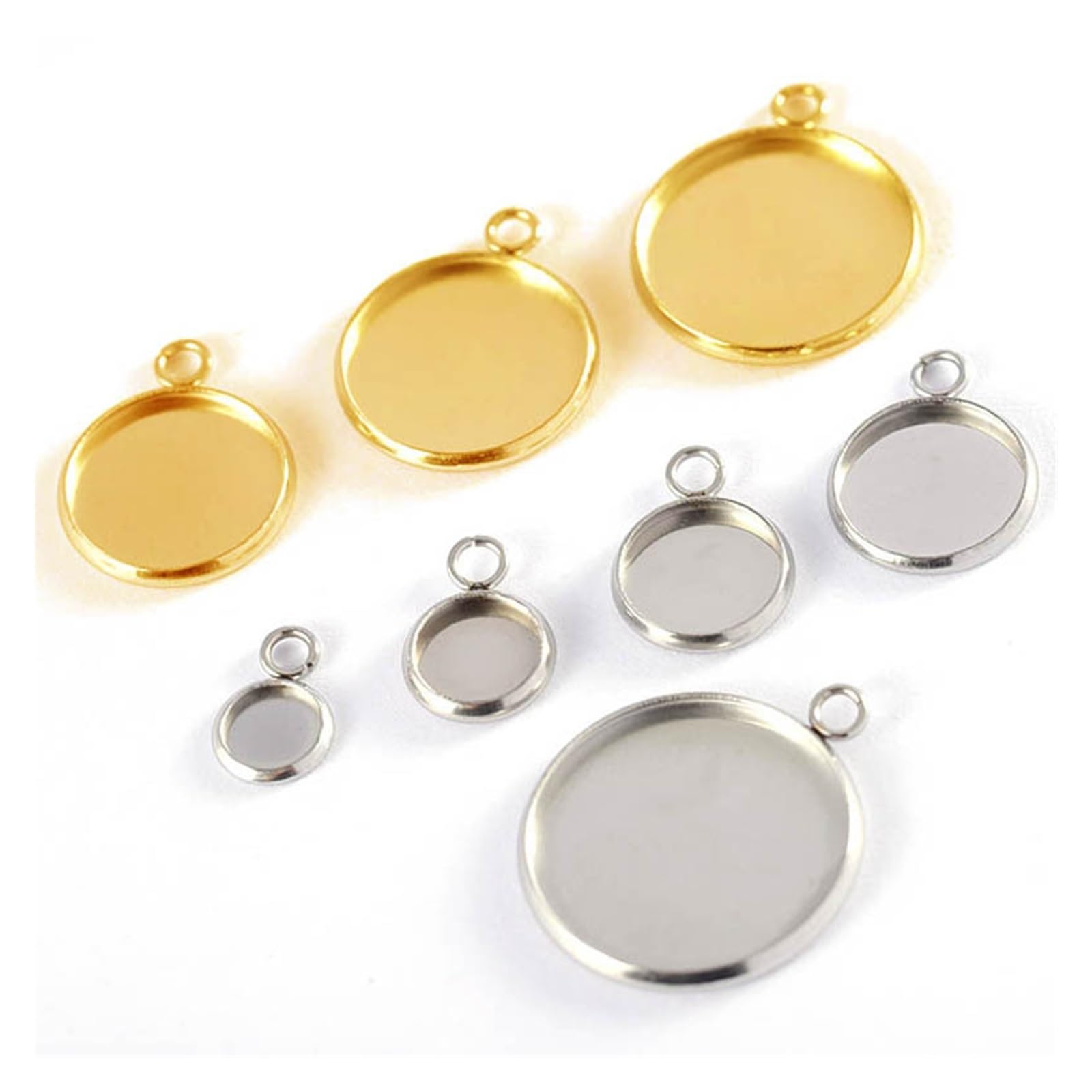 Base Cabochon 20 Pièces Pour Bijoux