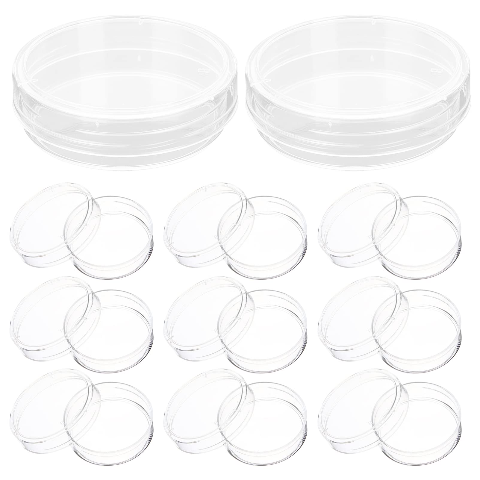 Buy ULTECHNOVO 30pcs Petri Dishes with Lids Sterile Culture Dish