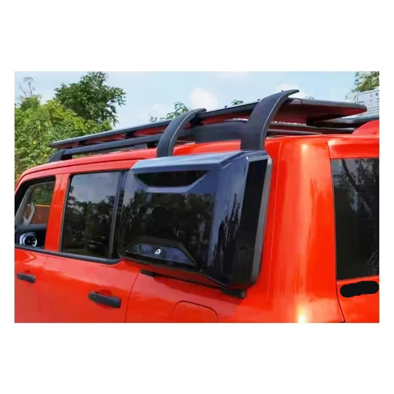 Portapacchi Per Camion Personalizzato Fuoristrada E Scala Laterale Compatibili Con La Staffa Per Carico Bagagli Per Portapacchi Per Auto Su Rotaia Da Tetto Tank 300(Luggage rack)