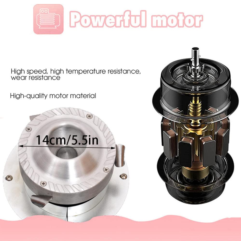 Genérico Accesorios para Máquina De Algodón De Azúcar: Motor De 12 V Y 5000 RPM, Recipiente De Azúcar De Doble Capa para Una Dispensación Rápida