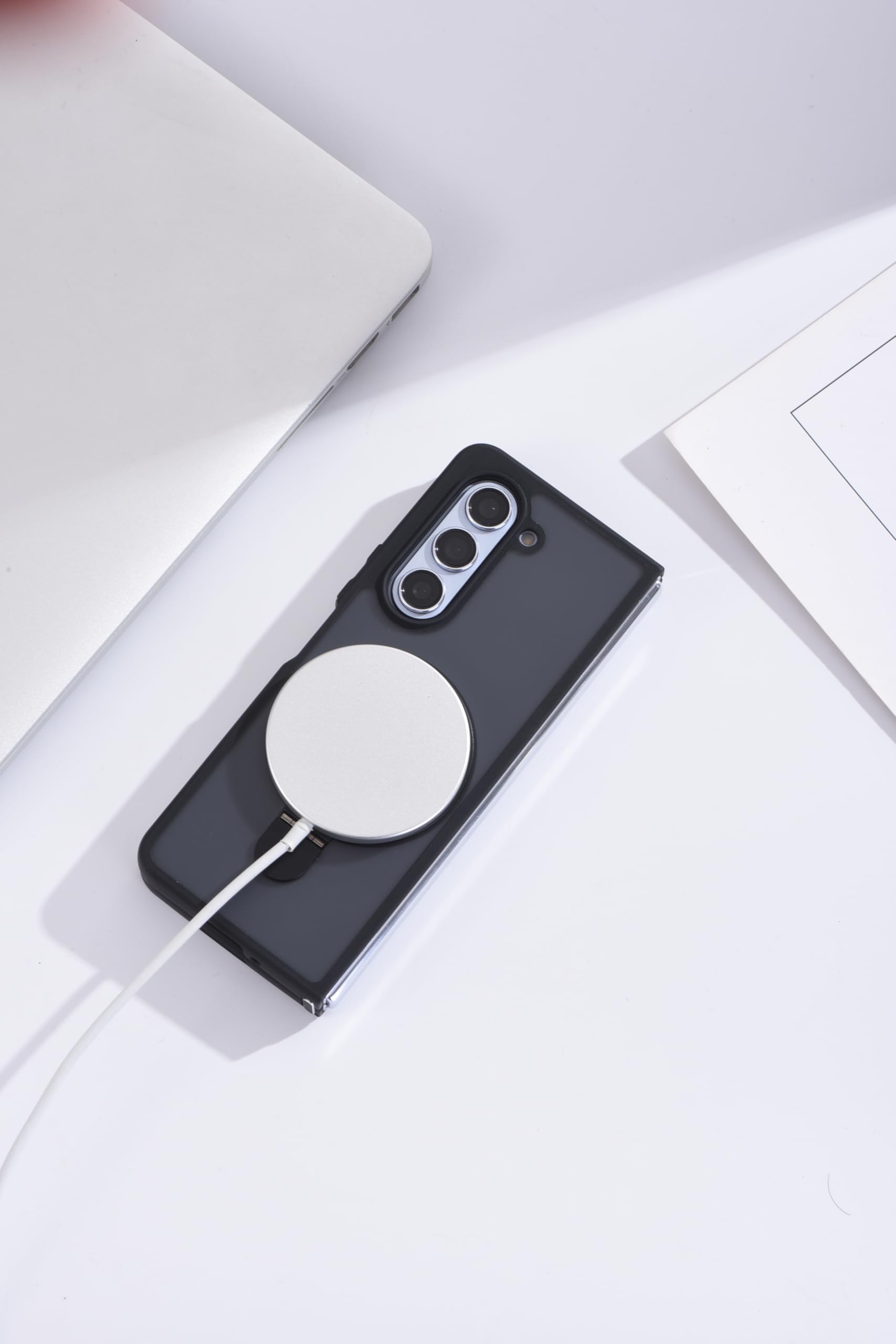 Amazon.co.jp: Galaxy Z Fold4 ケース Magsafe対応 Samsung