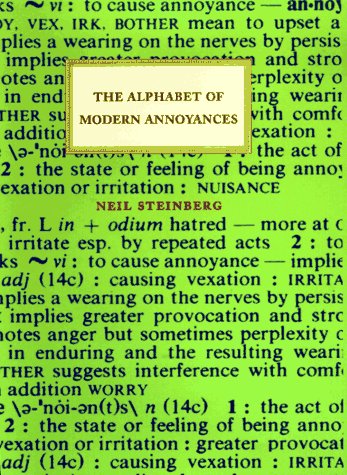 The Alphabet of Modern Annoyances