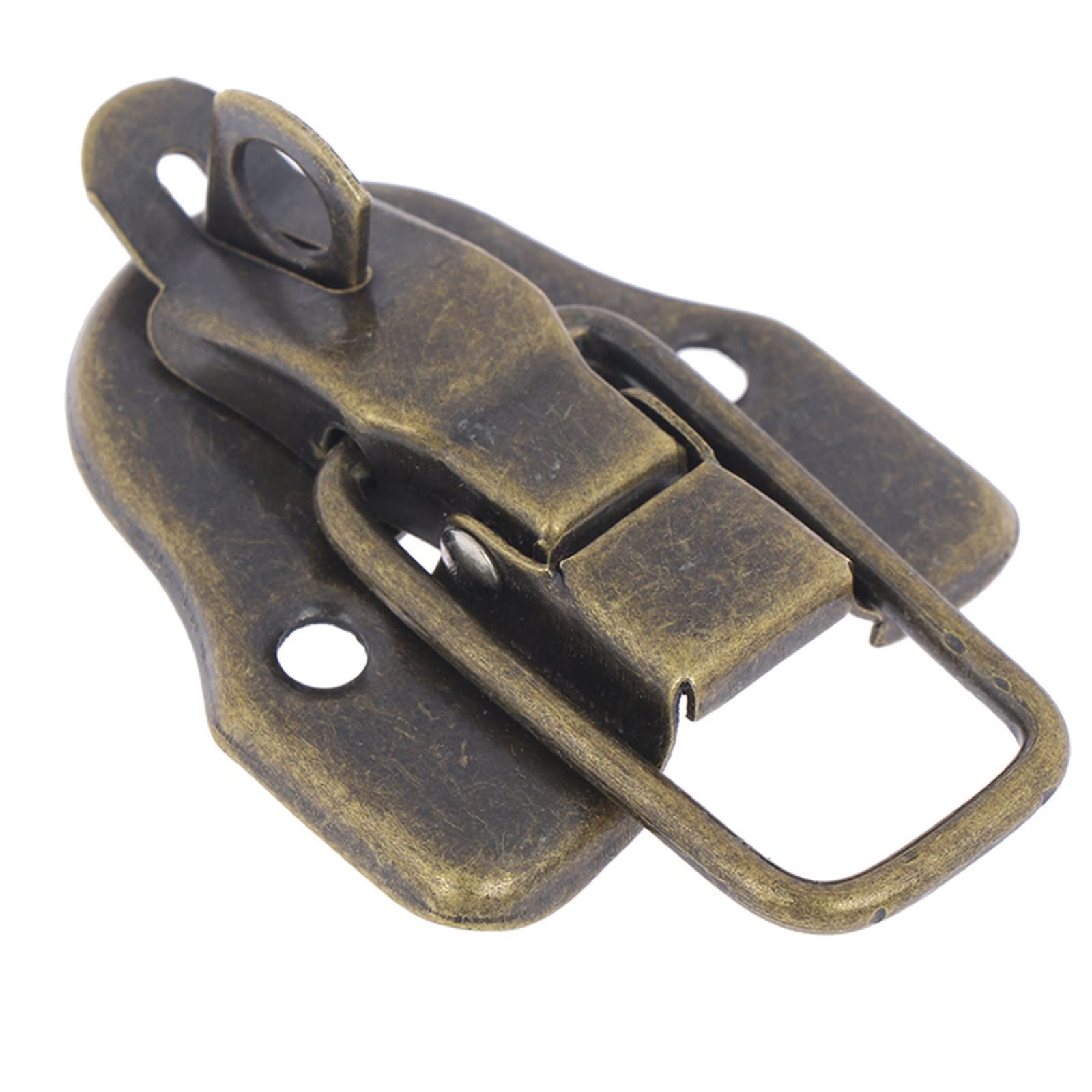 NVSFZGIYG Latch Lock Toolbox Locks Jewelry Chest Box Antique Metal Buckle Suitcase Case Toggle Hasp Hot!