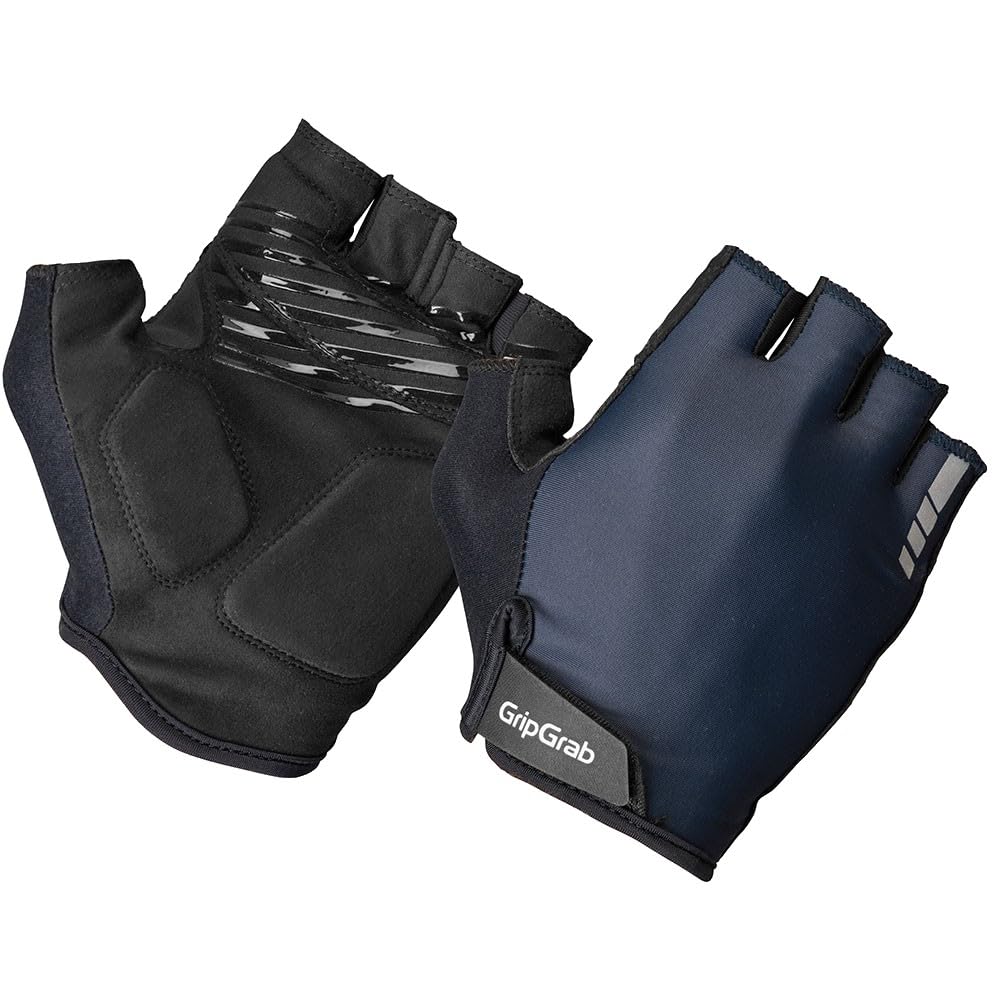 GripGrab Ride - Guanti da ciclismo a dita corte estive, guanti imbottiti