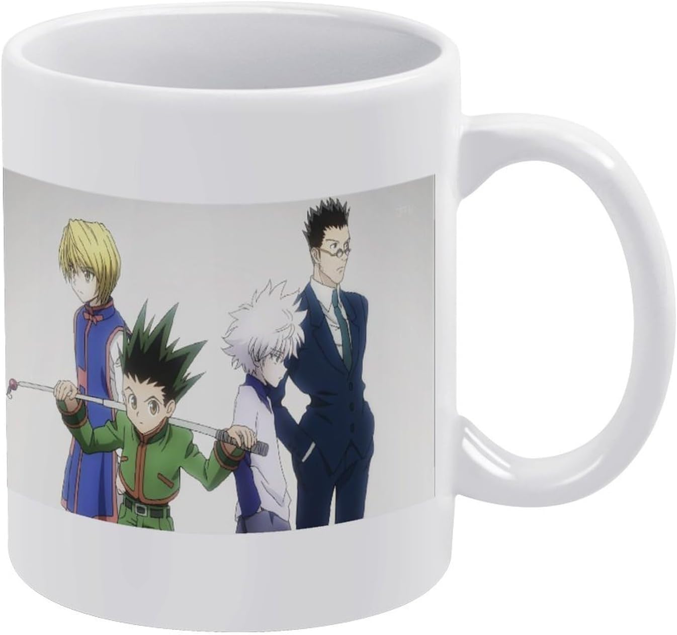 ハンター×ハンター マグカップ コップ 瀬戸物 セラミック 飲み物用 アニメ ゲーム 推し キャラ 誕生日 クリスマス プレゼント 記念品 ゲーム カフェ・オフィス・家用