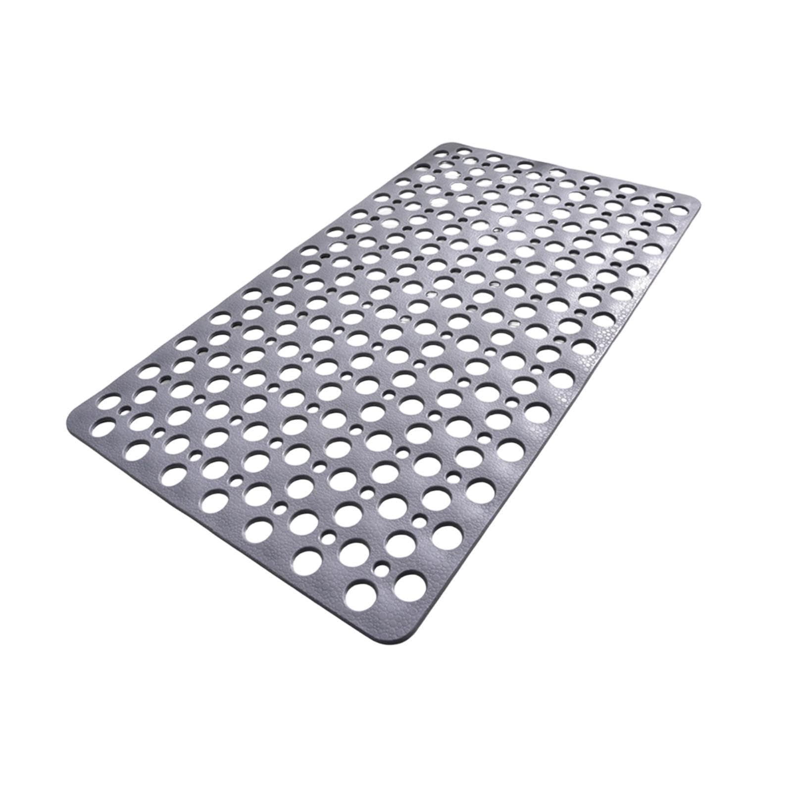 Tappetino da Bagno Ad Asciugatura Rapida, Versatile, con Ventose per Doccia E Vasca, Antiscivolo.