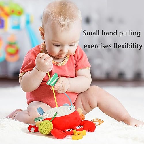 Miniatura 2 de Juguetes de asiento de automóvil para bebés de 0 a 12 meses  Juguete de actividad colgante para bebé para asiento de automóvil, cochecito, cuna y