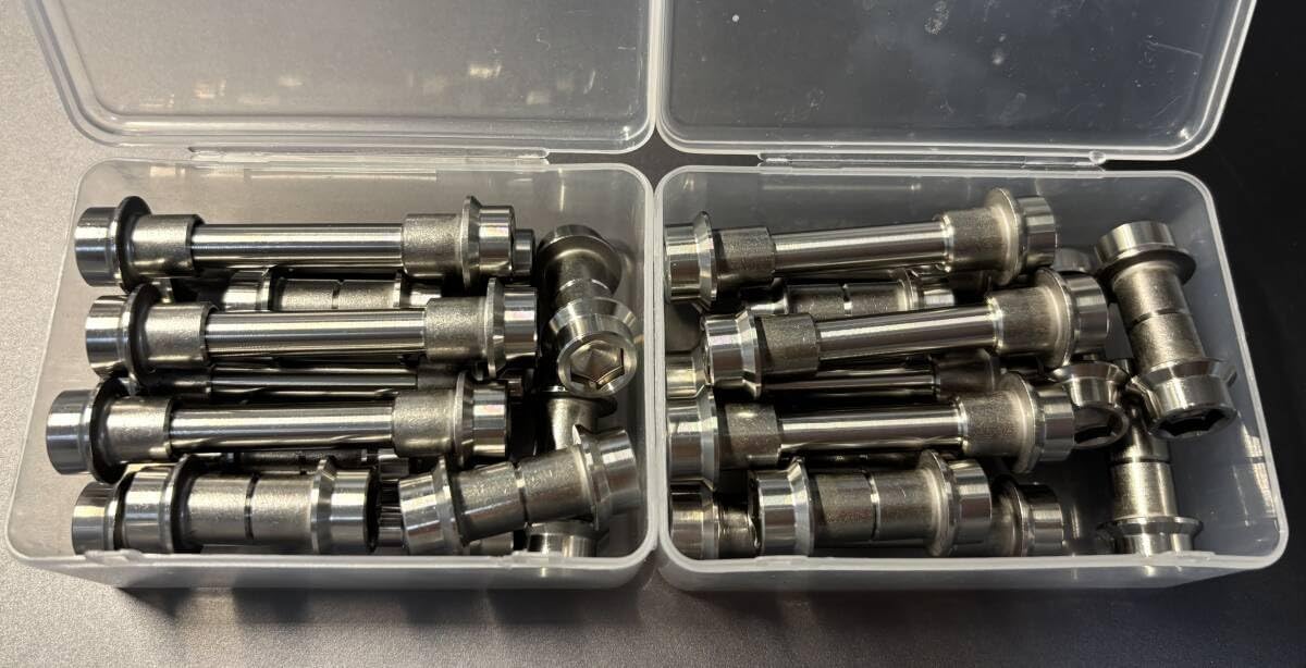 ショップ NS400R NS250R NSコムスターホイール用ワンオフステンレス