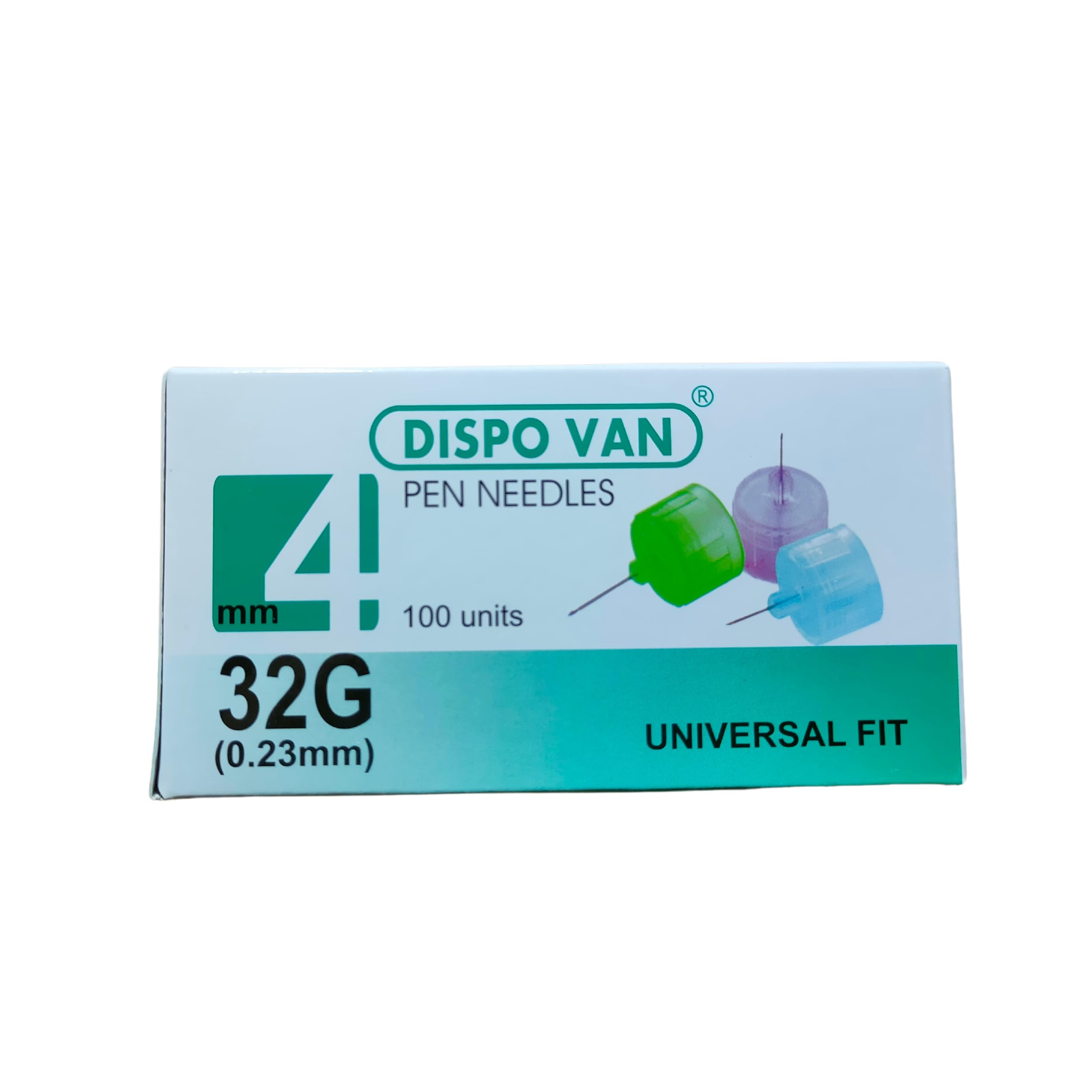 Pen Needle 32G 4mm, Universally usable with all pens