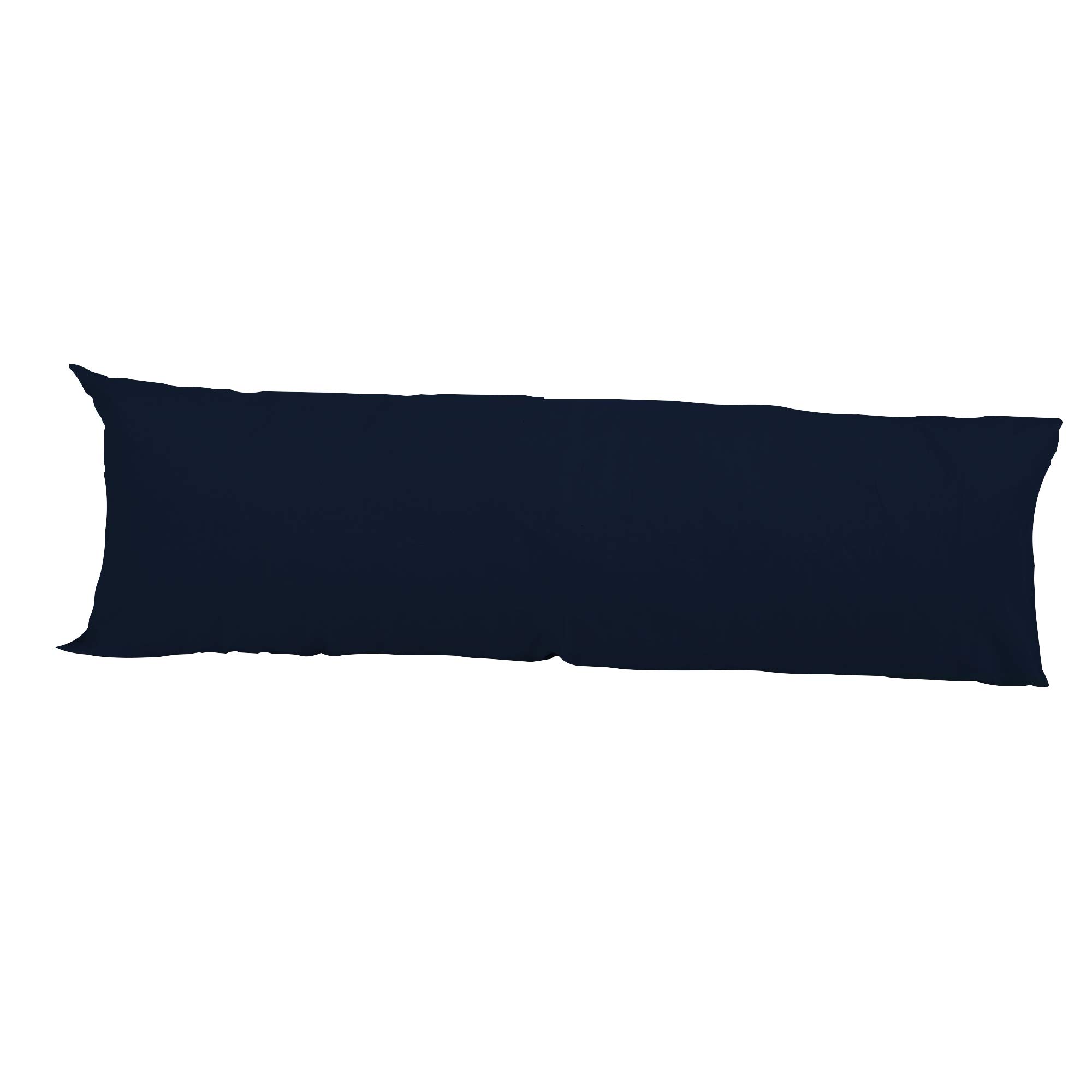 Lyallpur 5ft King (60") Long Bolster Orthopaedic Nursery Maternity Pregnancy Support Pillow Case Only (Navy)