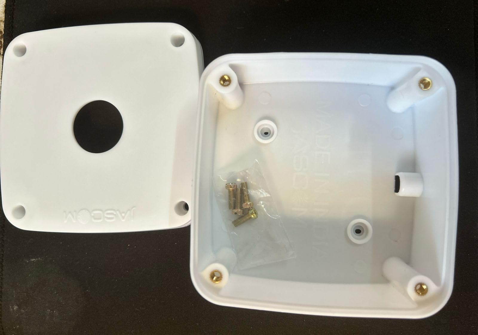 4x4 PVC Junction Box (Pack of 6) | For CCTV Camera 1