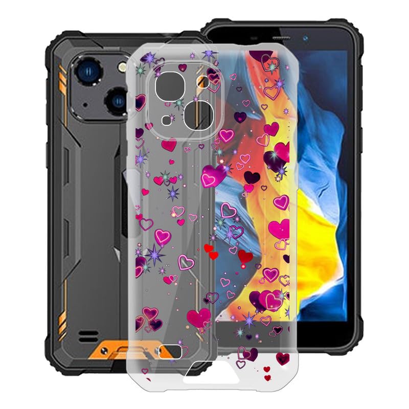 KJYFOANIPhone Case for Oukitel WP32 (5.93"), Shockproof Bumper Soft Cover Shell, [Ultra-Slim Stylish X Anti-Yellowing] Protection Case for Oukitel WP32, for Women/Girl - XT105