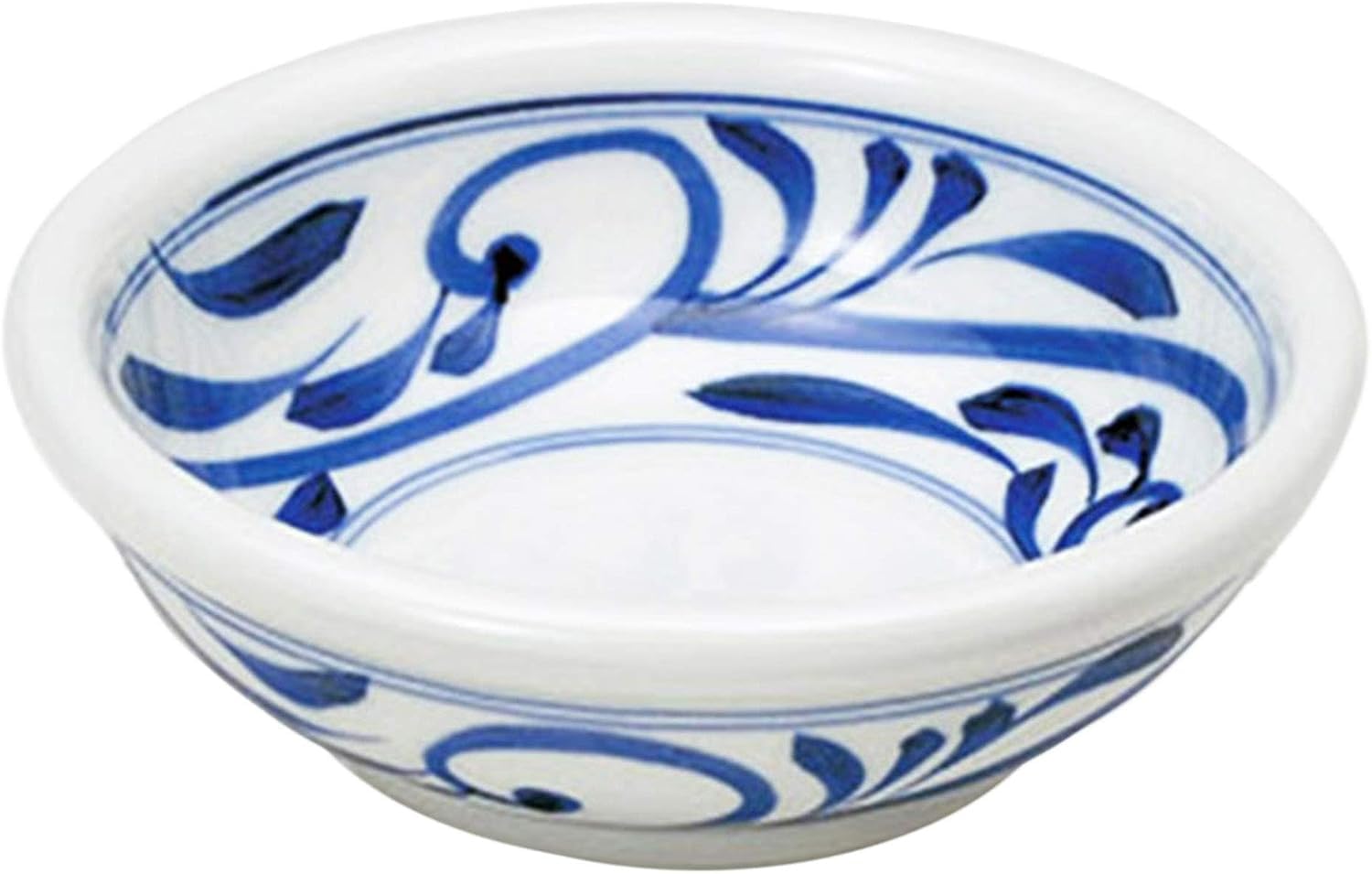 Amazon | 砥部焼 千山窯 玉鉢（大）唐草(5客組) | 飯碗 通販