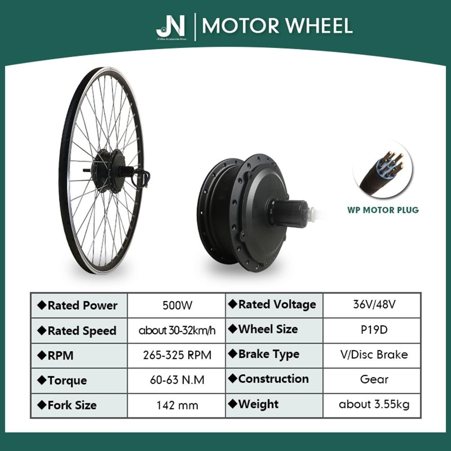 Amazon.co.jp: 電動自転車変換キット 36V 48V 250/350/500W 電動自転車