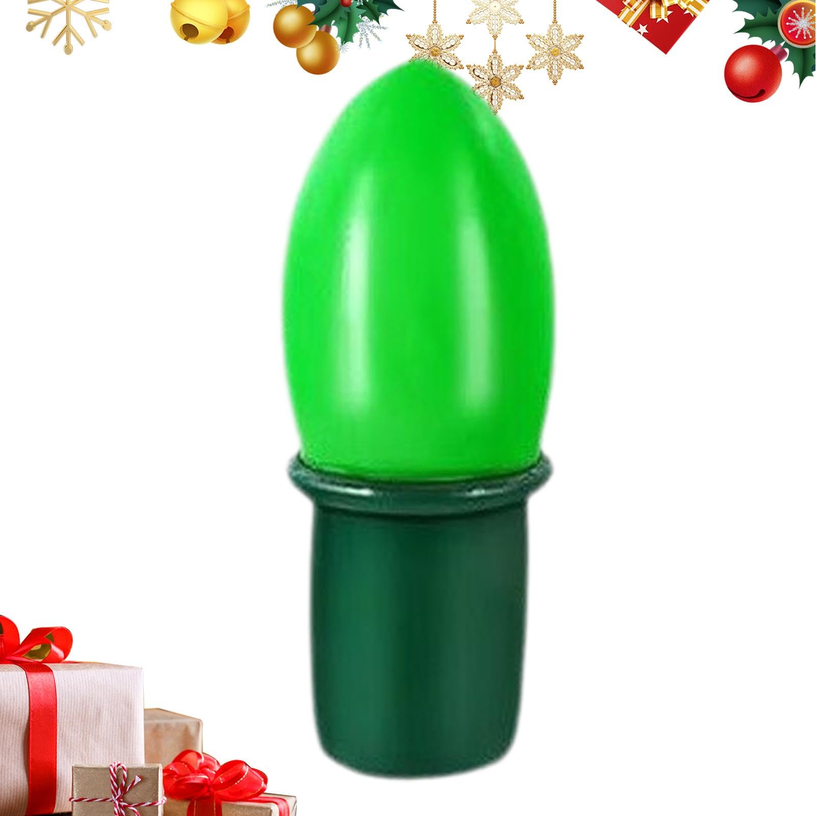 Boules de Noël gonflables robustes face au vent pour décorer un grand jardin sans effort