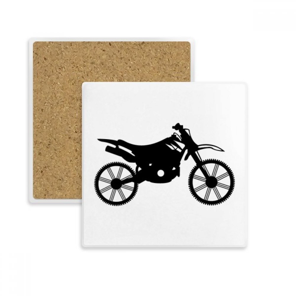 Coaster carré moto mécanique absorbant en pierre pour verre et tasse