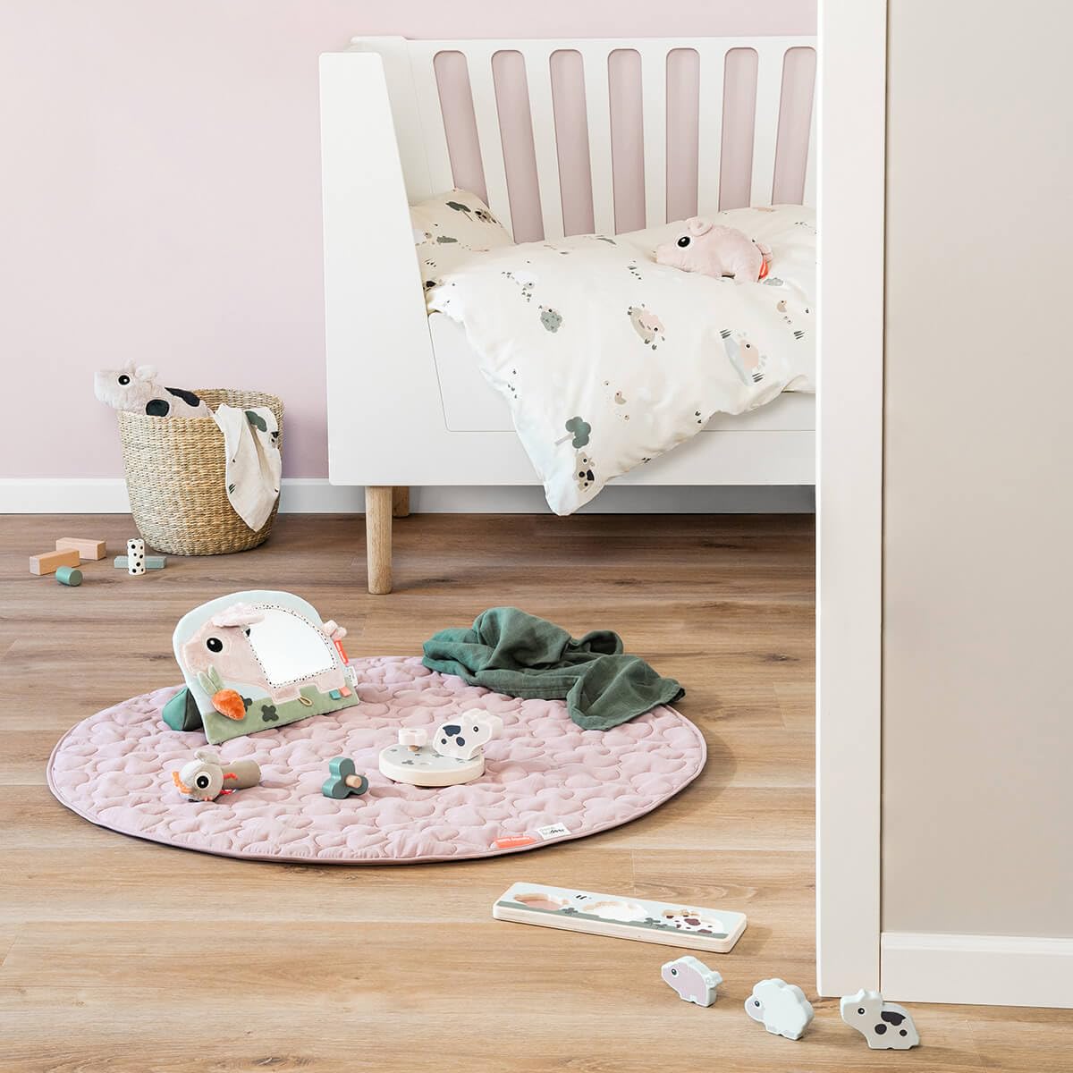 Done By Deer Activity Tiny Farm Play Mat One Size