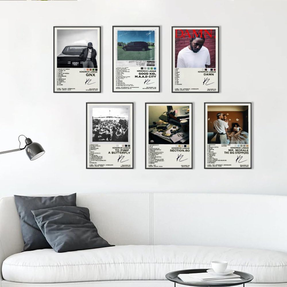 Poster Kendrick Lamar Album GNX - Decorazione Parete 30x45 Cm Per Camera Da Letto - Foto 9