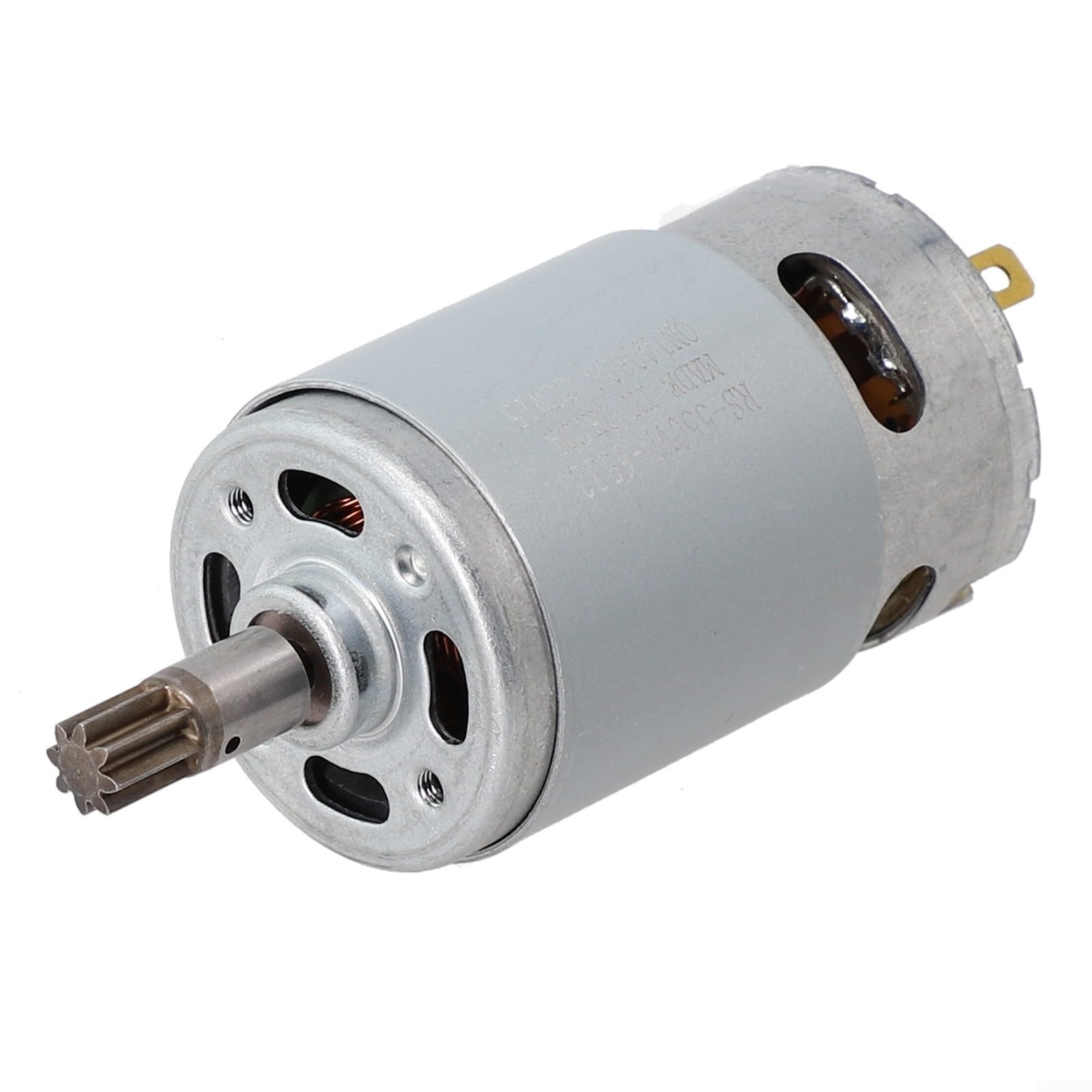 Motore elettrico, 18 V, 8 denti, RS-550VD-6532, parte di ricambio per utensili cordless 50027484 WX390 WU390