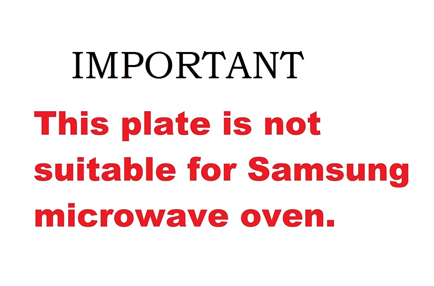 LG Microwave Turntable - Glass Replacement -3