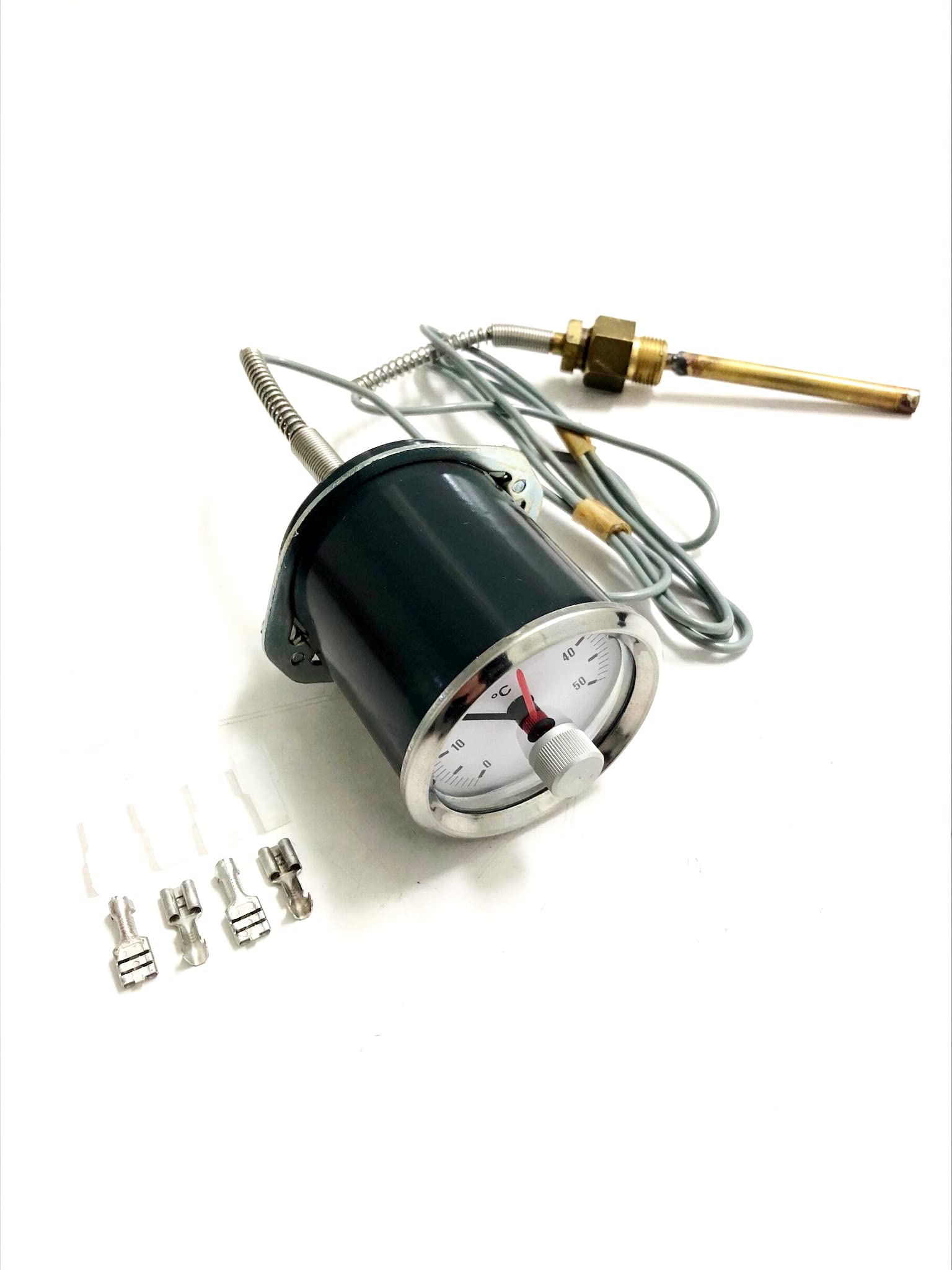 Termometro con Contatto Elettrico STLM ø60 Capillare 1,5 metri 0÷50°C