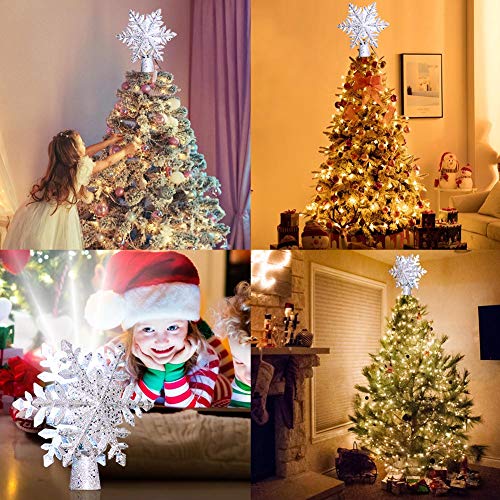 Ourwarm AUB08GHL3K9K Christmas Tree Topper Lighted thumb #6