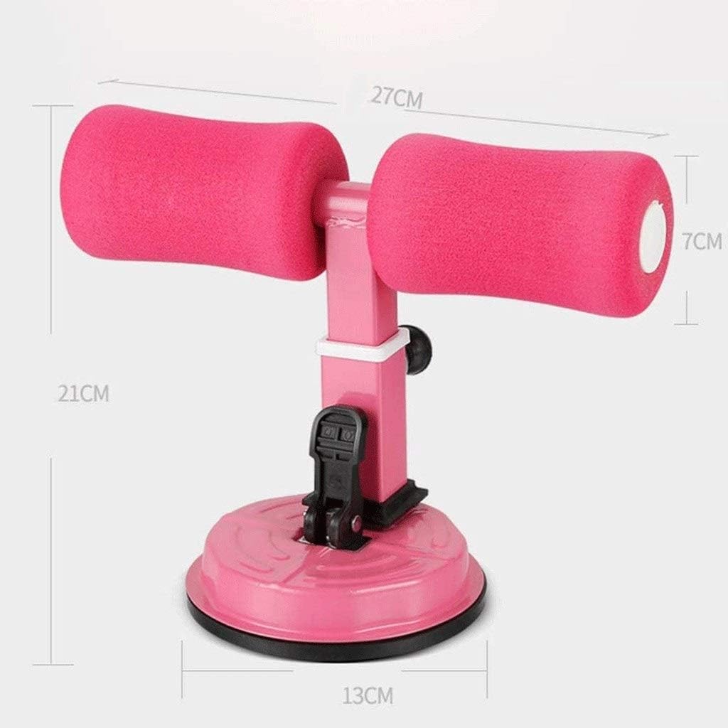 Fitness Equipment Self-Priming Sit-Ups, Elastic Sitting Pull Rope Pedal-Type Waist and Abdomen Core Trainer, Adjustable Height Sit-Up Motion Assist