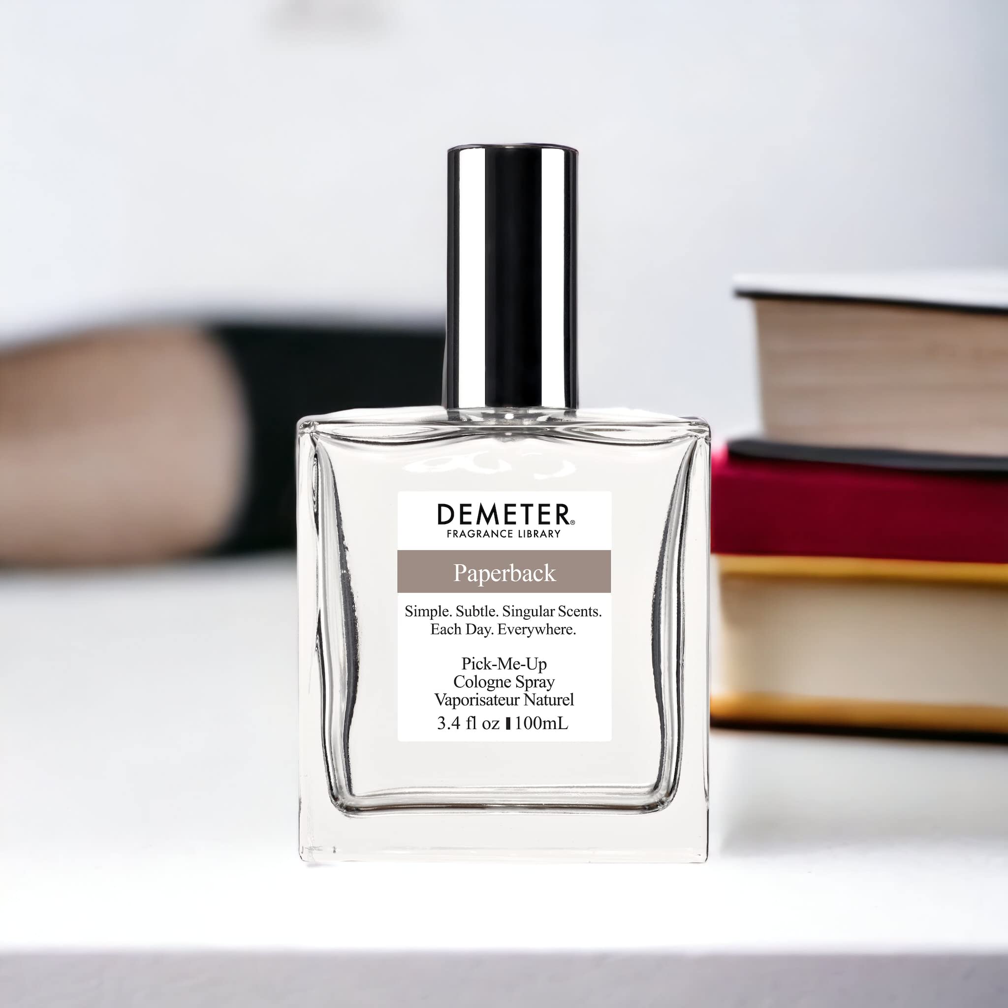 DEMETER Paperback Cologne Spray for Women and Men, 3.4 Oz