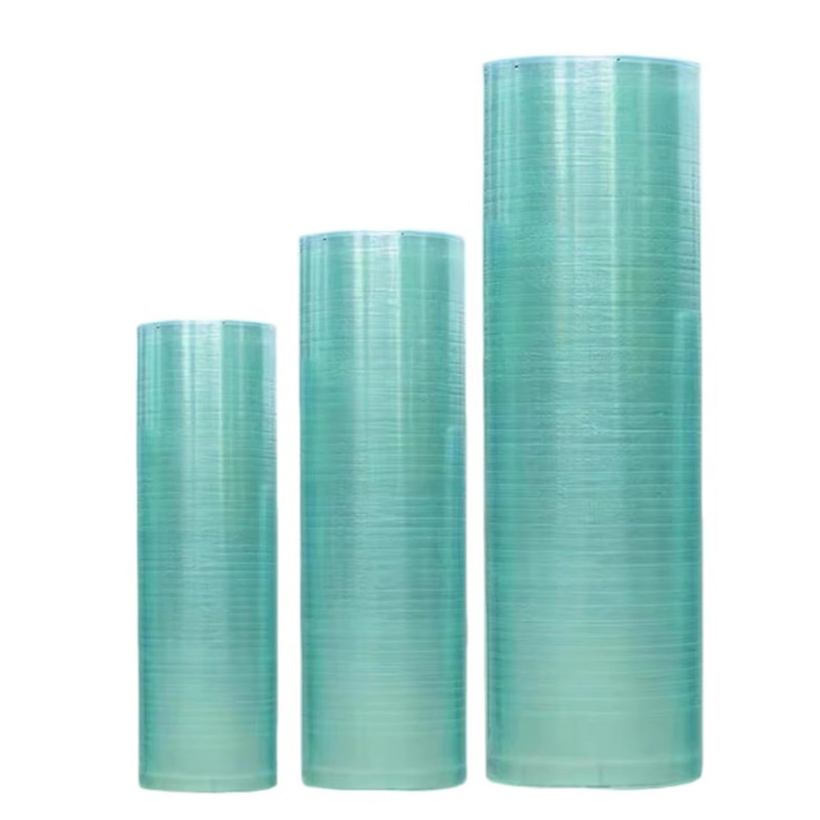 Couverture pour serres et hangars en plaques de polycarbonate transparent
