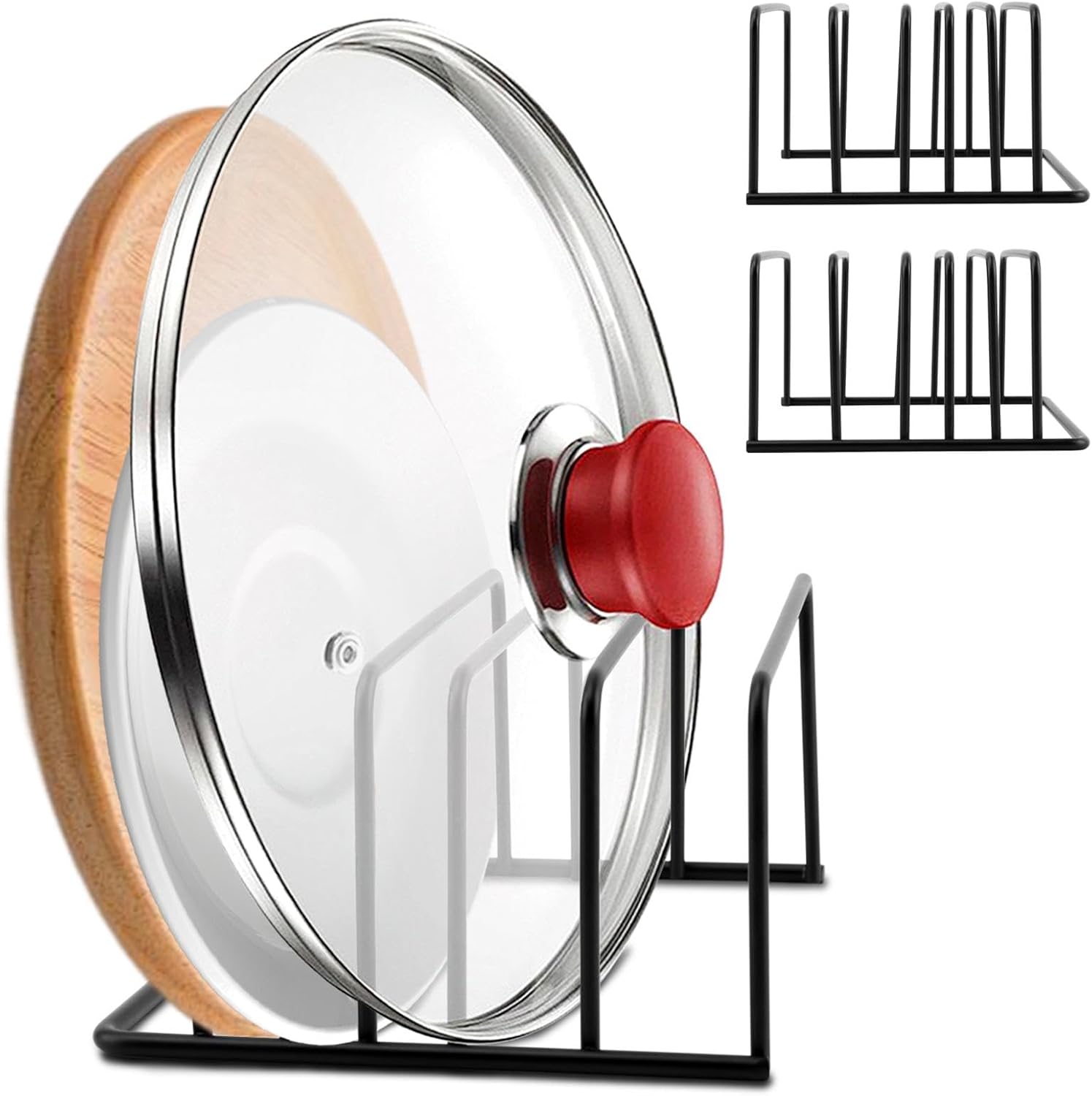 2-Pack Cutting Board Organizer Rack | Space-Saving Kitchen Storage 2-Pack Cutting Board Organizer Rack | Space-Saving Kitchen Storage