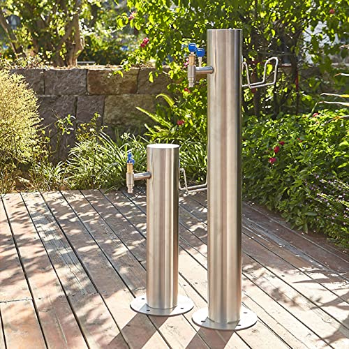 Colonne d'eau extérieure acier inoxydable 304 robinet jardin antigel - 3