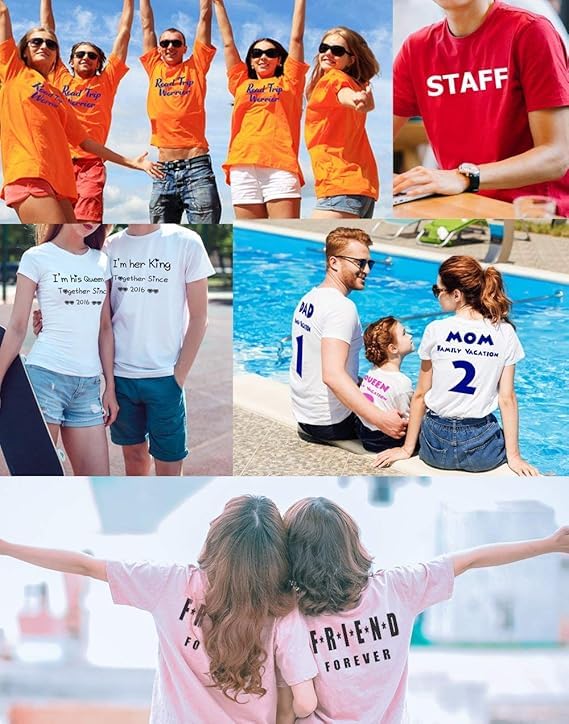 Customized T-shirt super soft with your words added, unisex cotton T-shirt for both men and women2