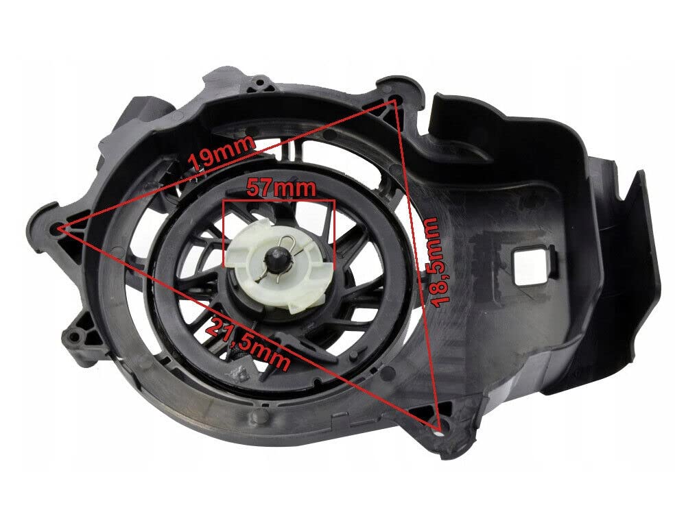 Seilzugstarter kompatibel mit Briggs & Stratton B&S Motor 650EXi, 675EXi / 594062