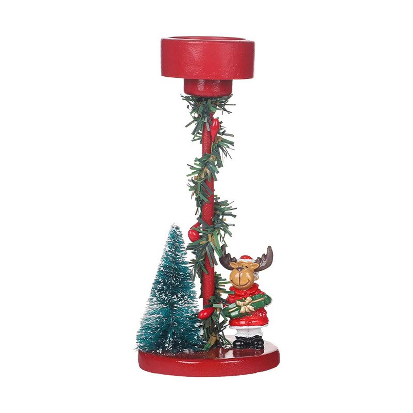 Tsophreniq Decorative Christmas Stand Holder Adds Elegances to Any Room During the Festival Season Christmas Holder