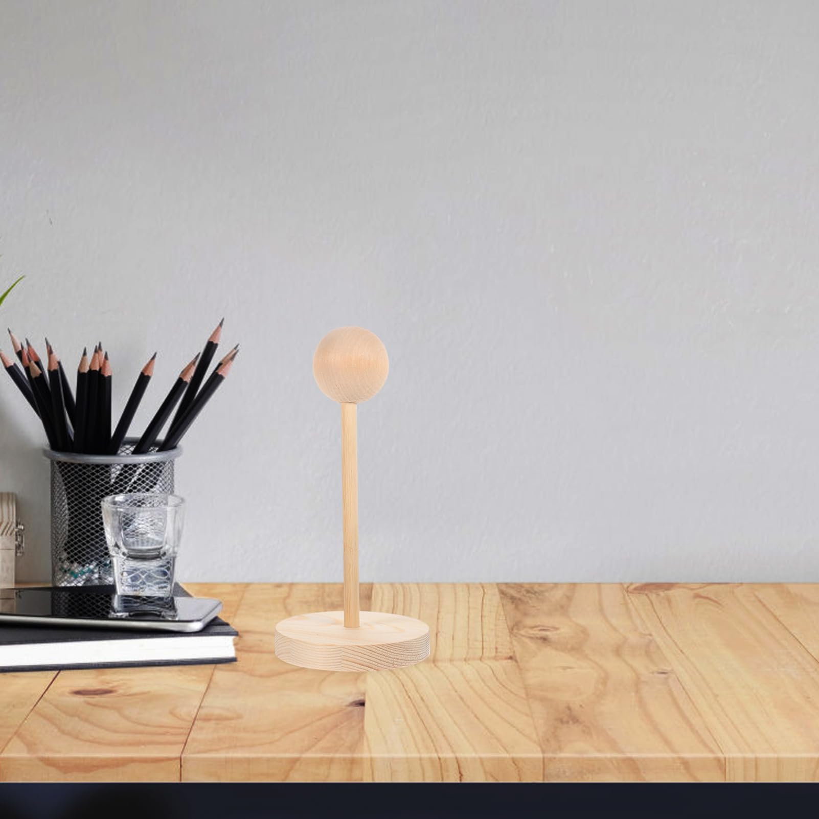 BELLIFFY Portable Wig Stand for Display and Storage Durable Wig Head Holder Rack for Cosmetology Hairdressing and Playtime Hats and Headdresses