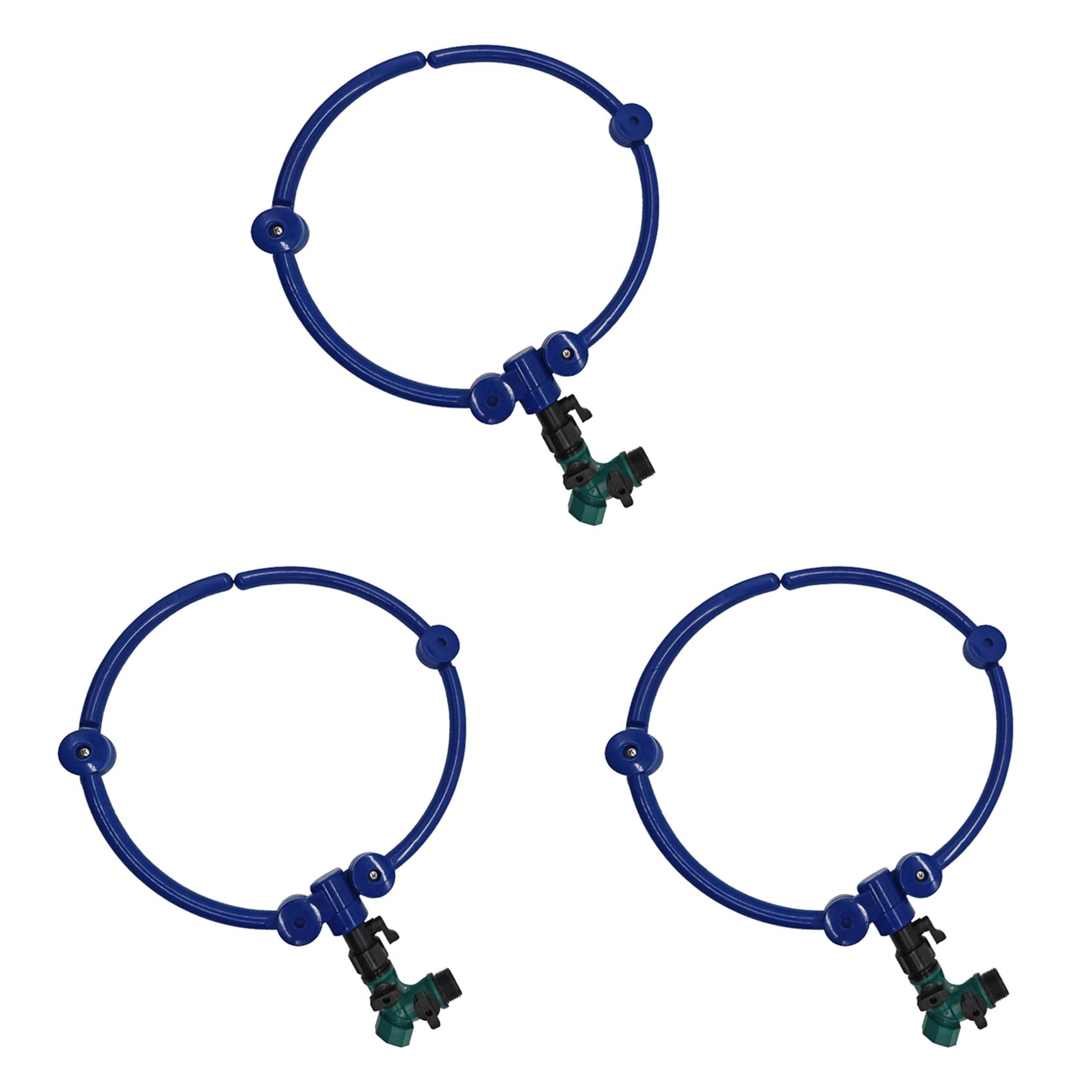 Ctrlzs 3X 360°Tree Water System Tree Root Watering Tool, Ring Circle Sprinkler Irrigation System Targeted Water For