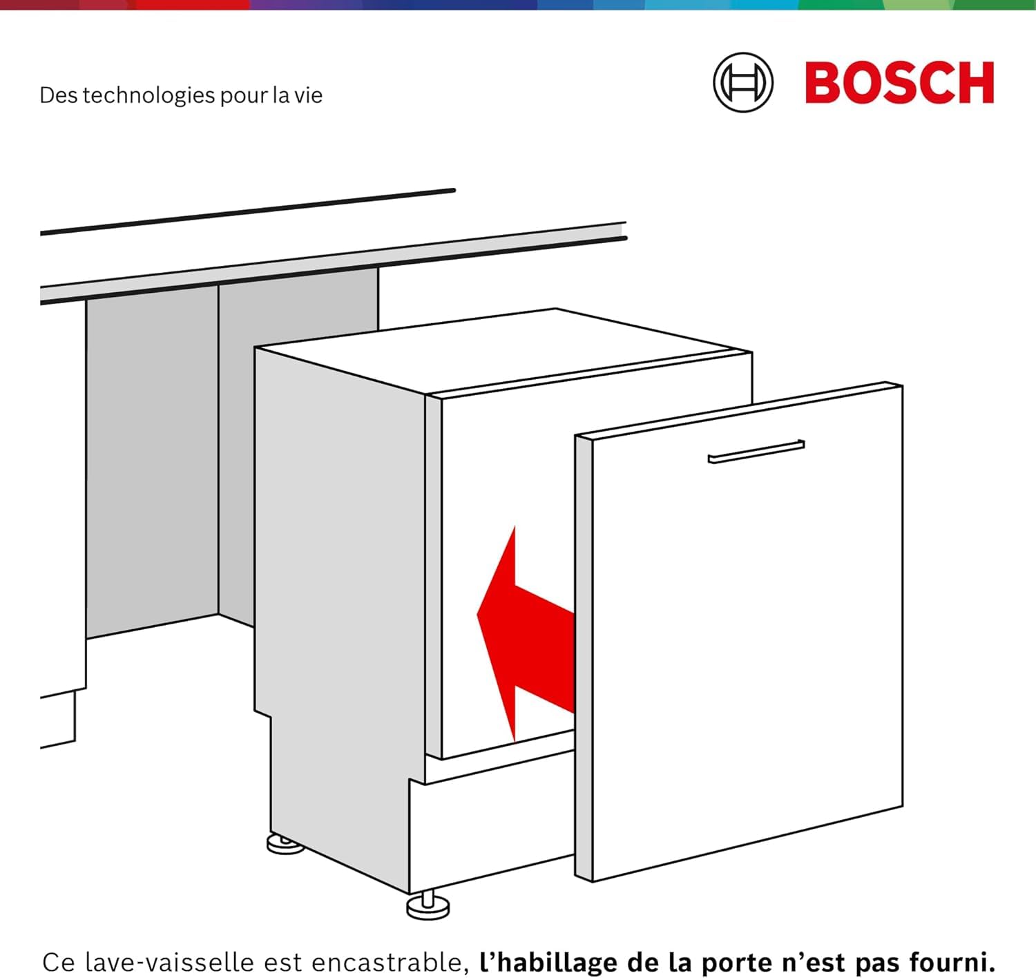 Bosch Série 6 Lave-vaisselle 45 cm Encastrable SPV6YMX08F