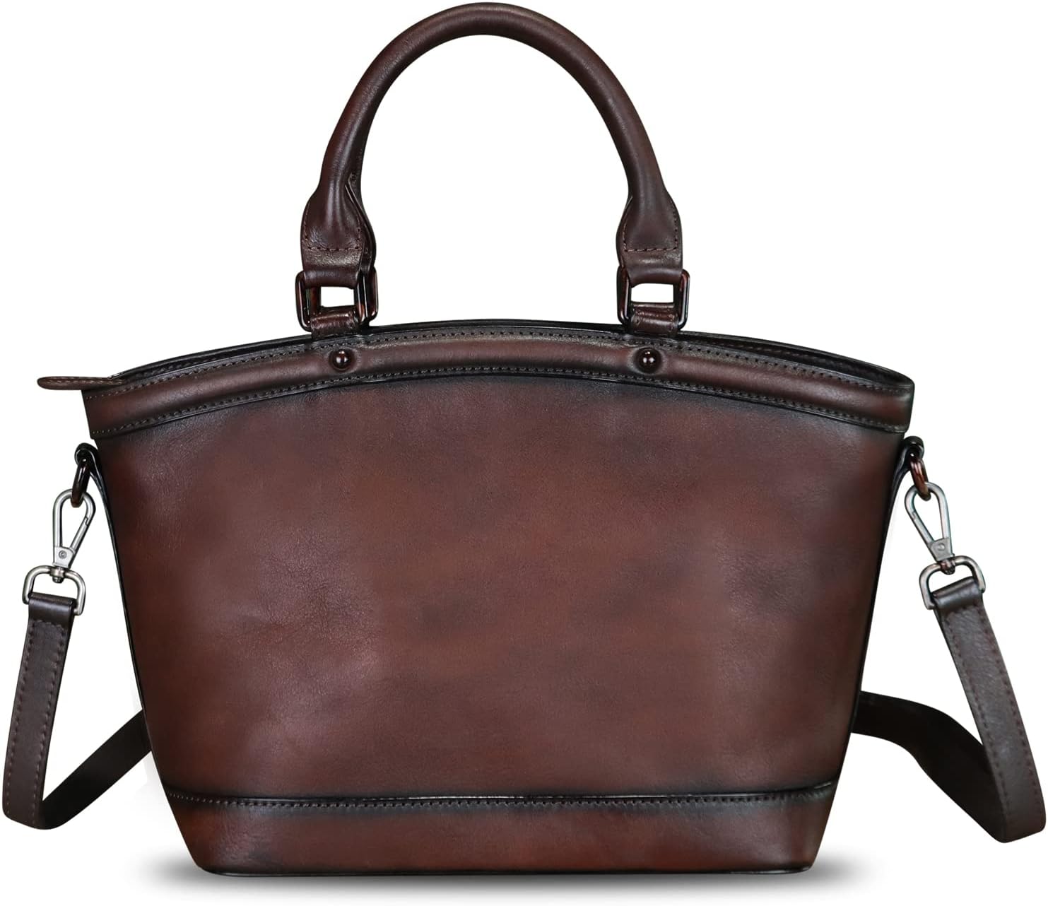 Genuine Leather Handbags for Women Satchel Top Handle Bags Handmade Vintage Crossbody Handbags Retro Tote Purse Genuine Leather Handbags for Women Satchel Top Handle Bags Handmade Vintage Crossbody Handbags Retro Tote Purse