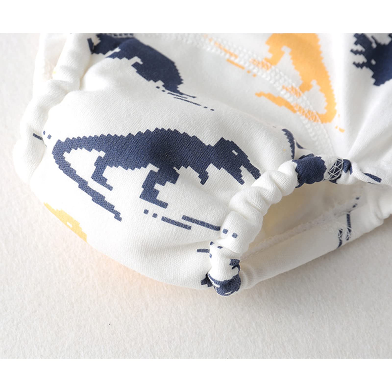 Lot de 6 Culotte Apprentissage Propreté pour Bébé,Culottes Lavable Coton Réutilisation sous-Vêtements d'apprentissage Garcon Fille 1-5 Ans