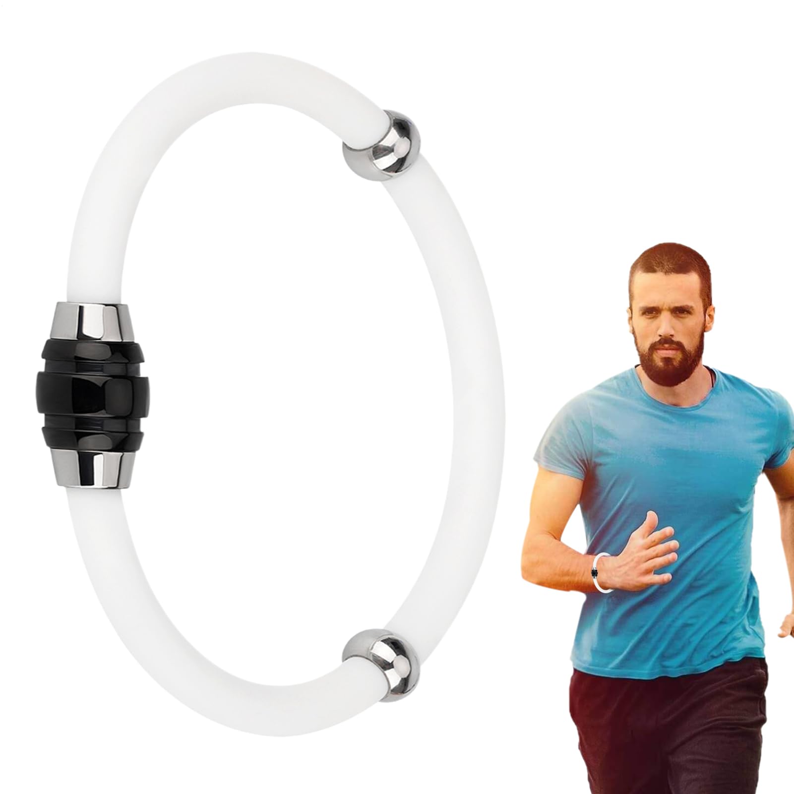Bracciale antistatico – 25 g, cinturino di scarica, cinturino eliminatore con design regolabile | accessorio alla moda elegante per uomini, donne, adolescenti, sport invernali, assorbimento degli urti