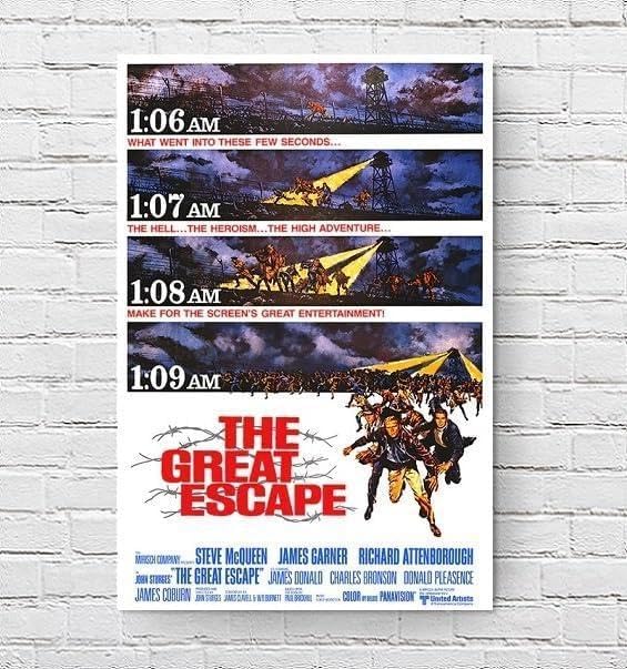 Amazon.co.jp: 大型 映画ポスター 大脱走 スティーブマックイーン US版
