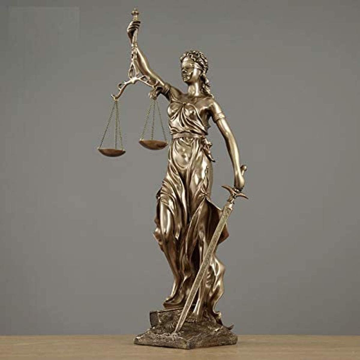 Premium Blindfolded Lady Justice Statue Australia Ubuy