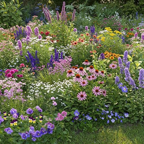 Ferry-Morse Flower Seeds - Shade Mix, Non-GMO, Wildflower Shade Mix - 1 lb - Other