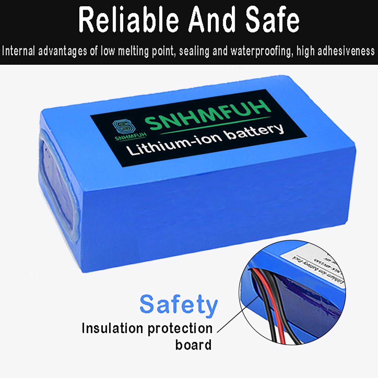 Amazon | SNHMFUH 36V 48V 52V E-bikeリチウム電池 20AH リチウム
