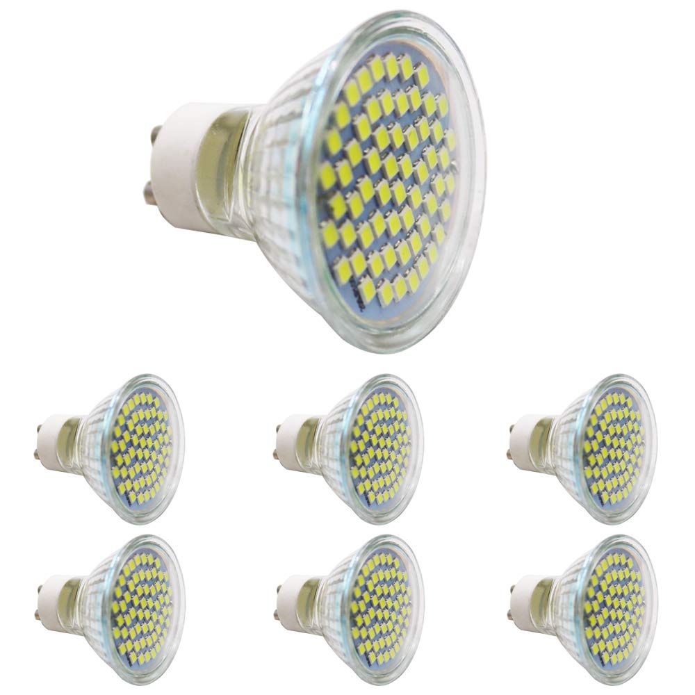Chao Zan GU10 LED-Strahler 3W Warmweiß - 6er Pack, Energiesparend & Umweltfreundlich