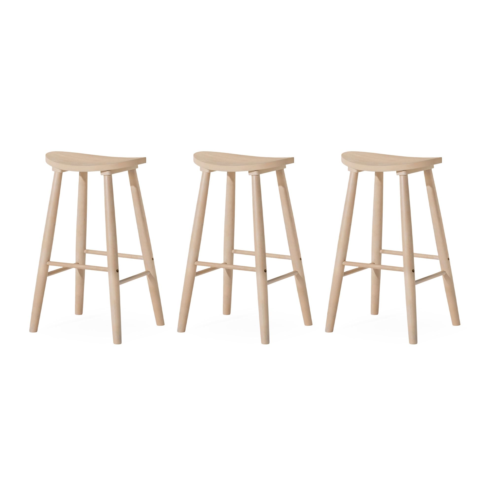Wood Bar 31 Inch Bar Stools Buy Segur Sheesham Wood Bar Stool In