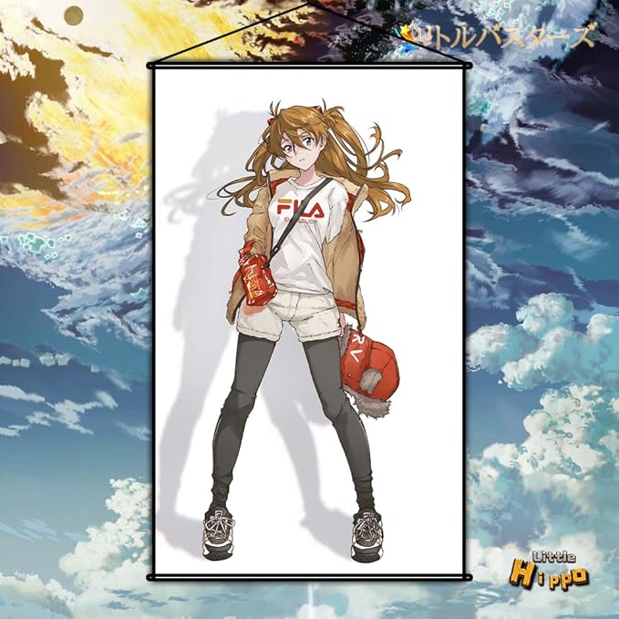 福袋 エヴァンゲリオン 惣流 式波 ポスター アスカ エヴァ キャラクターグッズ Sur Mesure Decoration Fr