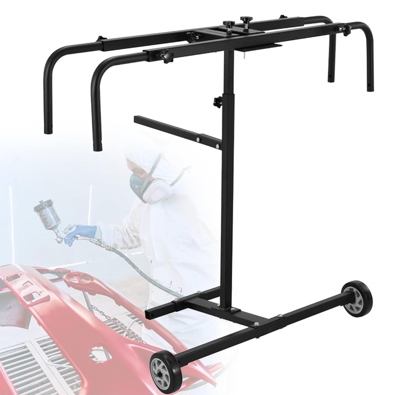 Supporto per Vernice Spray per Paraurti per Auto, Supporto per Vernice Spray Multifunzione, Strumenti di Riparazione per Auto con Supporto per Vernice Spray