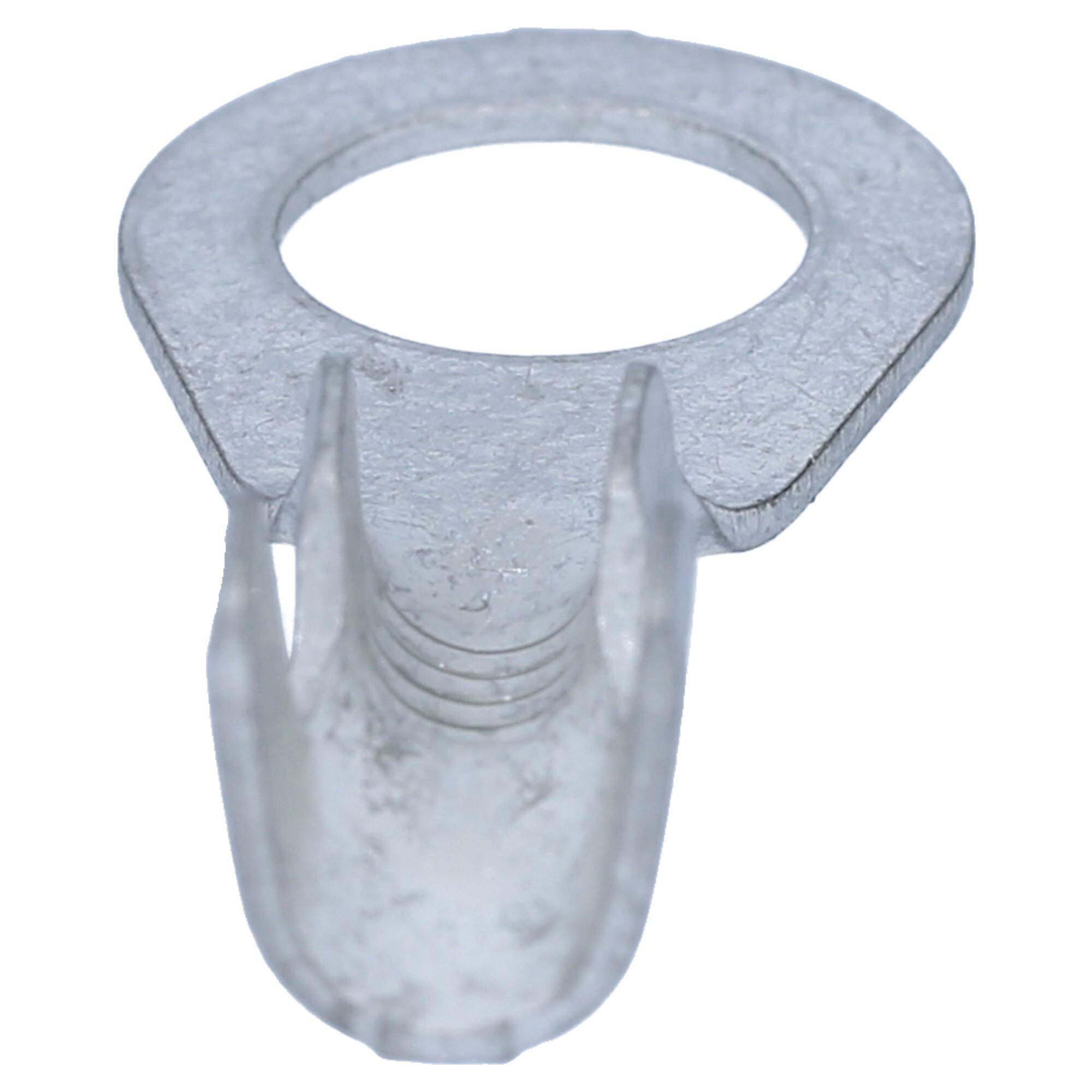 Kks6 10x Terminales de Cable de Garra M8 - Latón Estañado 4-6 mm² | Terminal de anillo sin aislamiento DIN 46225 para crimpado simultáneo, ideal para conexiones seguras en coches y motos.